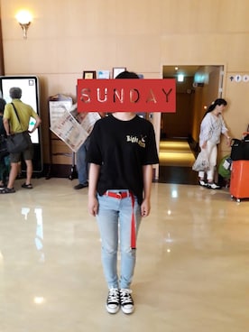 「lativ（ラティーヴ）のアイテム」を使った、Sさん（レディース・156cm）の夏コーディネート