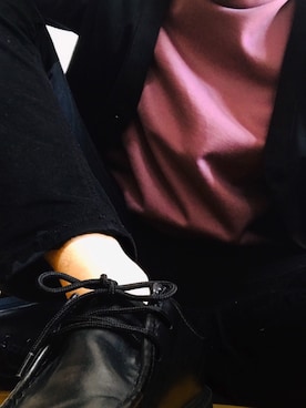 「エアリズム」｜あとさん（メンズ・175cm）の春コーディネート