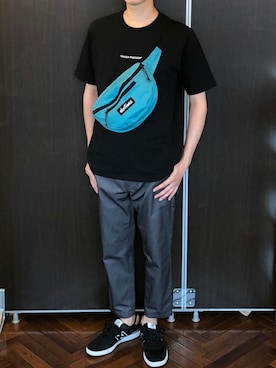 「LET IT RIDE（レットイットライド）のアイテム」を使った、nano・universe men's staffさん（メンズ・173cm）の夏コーディネート