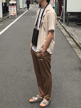 「SEEKER（シーカー）のアイテム」を使った、nano・universe men's staffさん（メンズ・173cm）の夏コーディネート