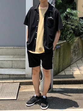 「LET IT RIDE（レットイットライド）のアイテム」を使った、nano・universe men's staffさん（メンズ・173cm）の夏コーディネート