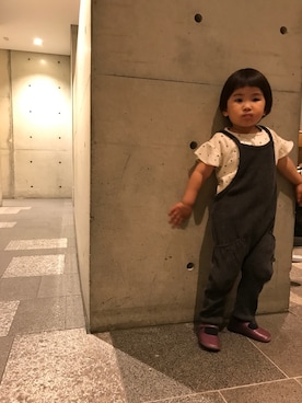 「Pepe（ペペ）のアイテム」を使った、rintanさん（キッズ・100cm）の春コーディネート