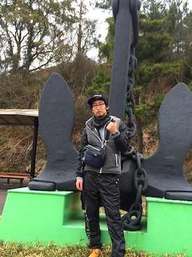 「ウォーキングスタイル」｜「アイテム（その他）」を使った、Yuta Yasuiさん（メンズ・180cm）の春コーディネート
