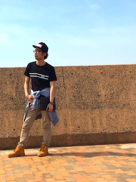 Yuta Yasuiさん（メンズ・180cm）の春コーディネート