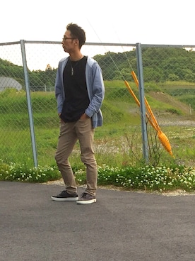 Yuta Yasuiさん（メンズ・180cm）の春コーディネート