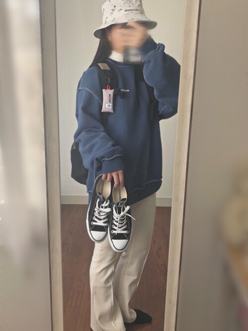リリ Muahmuahのスウェットを使ったコーディネート Wear リリ Muahmuahのスウェットを使ったコーディネート Wear