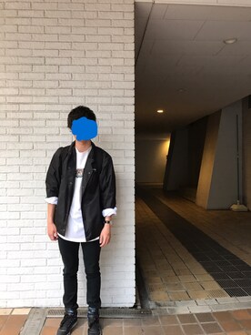 「STUSSY（ステューシー）のアイテム（その他アウター）」を使った、kaiseさん（メンズ・176cm）の春コーディネート