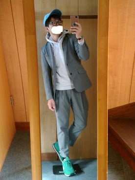 「ダニエルウェリントン」｜「アイテム（キャップ）」を使った、hiroakiさん（メンズ・174cm）の秋コーディネート