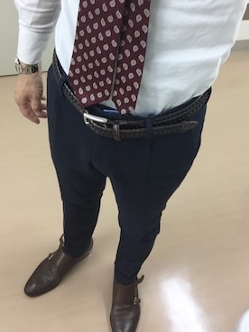 「アイテム（フォーマルスーツ/小物）」を使った、RTさん（メンズ・177cm）の夏コーディネート