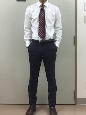 「アイテム（フォーマルスーツ/小物）」を使った、RTさん（メンズ・177cm）の夏コーディネート