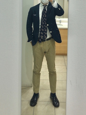 「SIVIGLIA（シビリア）のアイテム」を使った、RTさん（メンズ・177cm）の春コーディネート