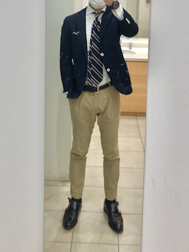 「SIVIGLIA（シビリア）のアイテム」を使った、RTさん（メンズ・177cm）の春コーディネート