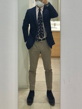 「JOHN COMFORT（ジョンコンフォート）のアイテム」を使った、RTさん（メンズ・177cm）の秋コーディネート