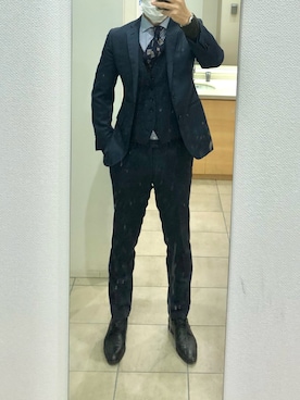 「JOHN COMFORT（ジョンコンフォート）のアイテム」を使った、RTさん（メンズ・177cm）の冬コーディネート