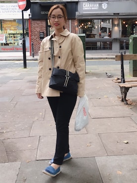 「PRIMARK（プライマーク）のアイテム（その他シューズ）」を使った、Aijimaly Tangさん（レディース・156cm）の夏コーディネート