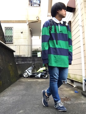 ゆーやさん(メンズ・175cm)の春コーディネート