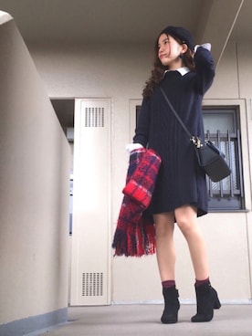 ずんさん（レディース・160cm）の冬コーディネート