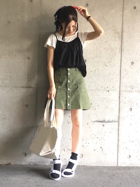 ずんさん(レディース・161cm)の春コーディネート