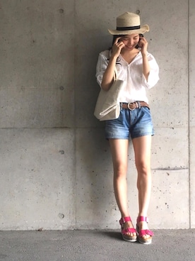 ずんさん(レディース・161cm)の夏コーディネート