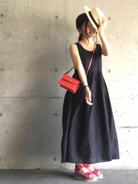 ずんさん（レディース・161cm）の夏コーディネート