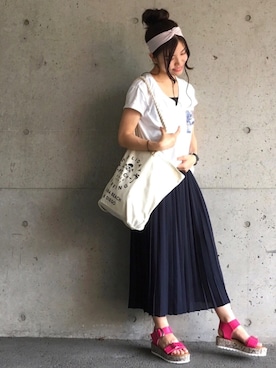 ずんさん(レディース・161cm)の夏コーディネート
