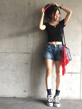 ずんさん（レディース・161cm）の夏コーディネート