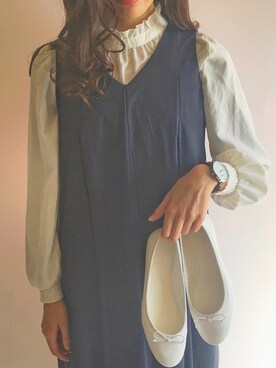 ずんさん（レディース・161cm）の冬コーディネート