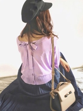 「Clelia（クレリア）のアイテム」を使った、ずんさん（レディース・161cm）の春コーディネート