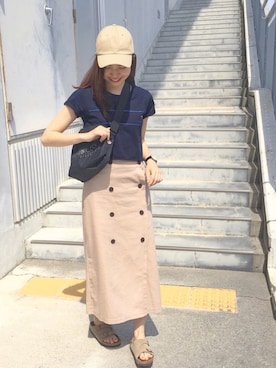 ずんさん（レディース・161cm）の夏コーディネート