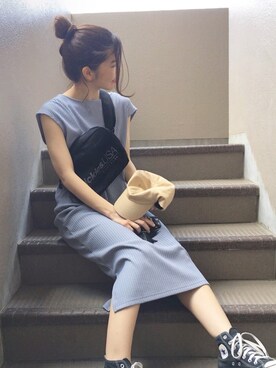 ずんさん（レディース・161cm）の夏コーディネート