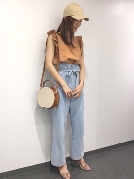 ずんさん（レディース・161cm）の夏コーディネート