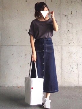 ずんさん（レディース・161cm）の夏コーディネート