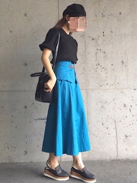 「index（インデックス）のアイテム（帽子）」を使った、ずんさん（レディース・161cm）の秋コーディネート