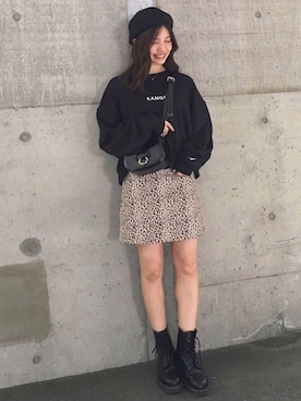 「index（インデックス）のアイテム（帽子）」を使った、ずんさん（レディース・161cm）の秋コーディネート