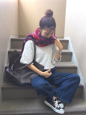 ずんさん（レディース・161cm）の秋コーディネート