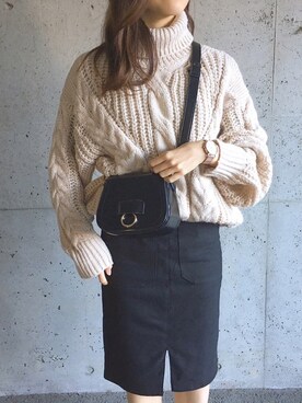 ずんさん(レディース・161cm)の冬コーディネート
