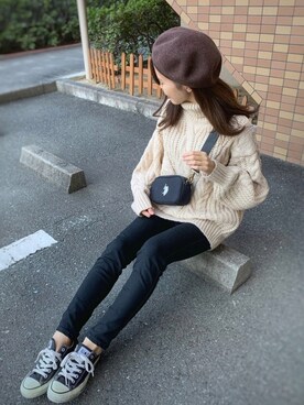 ずんさん（レディース・161cm）の秋コーディネート