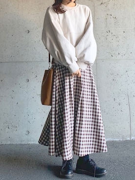 「AZUL ENCANTO」｜ずんさん（レディース・161cm）の冬コーディネート