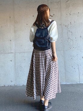 ずんさん（レディース・161cm）の冬コーディネート