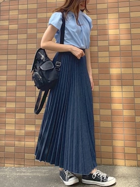 ずんさん（レディース・161cm）の夏コーディネート