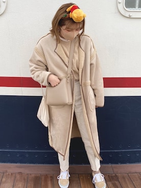 まるさん(レディース・160cm)の冬コーディネート