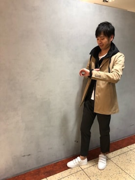 まつしまさん（メンズ・178cm）の春コーディネート