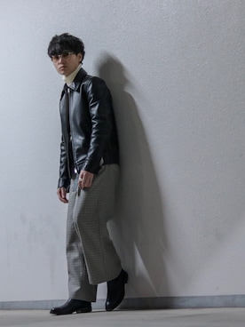 「Makers（メイカーズ）のアイテム」を使った、ryotaさん（メンズ・160cm）の春コーディネート