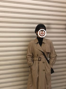 「アイテム（トレンチコート）」を使った、maiさん（レディース・168cm・10代）の春コーディネート