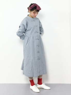 annaさん（レディース・155cm）の冬コーディネート