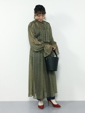 annaさん（レディース・155cm）の冬コーディネート