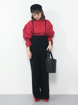 annaさん（レディース・155cm）の冬コーディネート