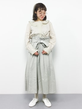 annaさん（レディース・155cm）の冬コーディネート