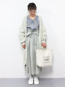 annaさん（レディース・155cm）の冬コーディネート