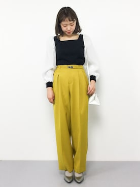 annaさん（レディース・155cm）の冬コーディネート